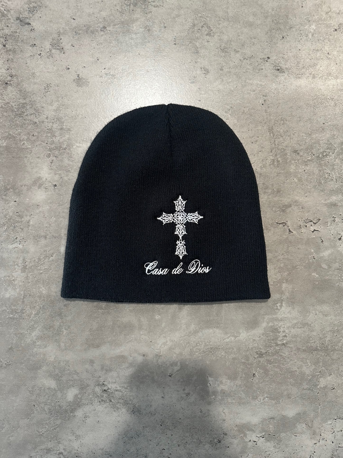 Black Casa Skully Beanie.