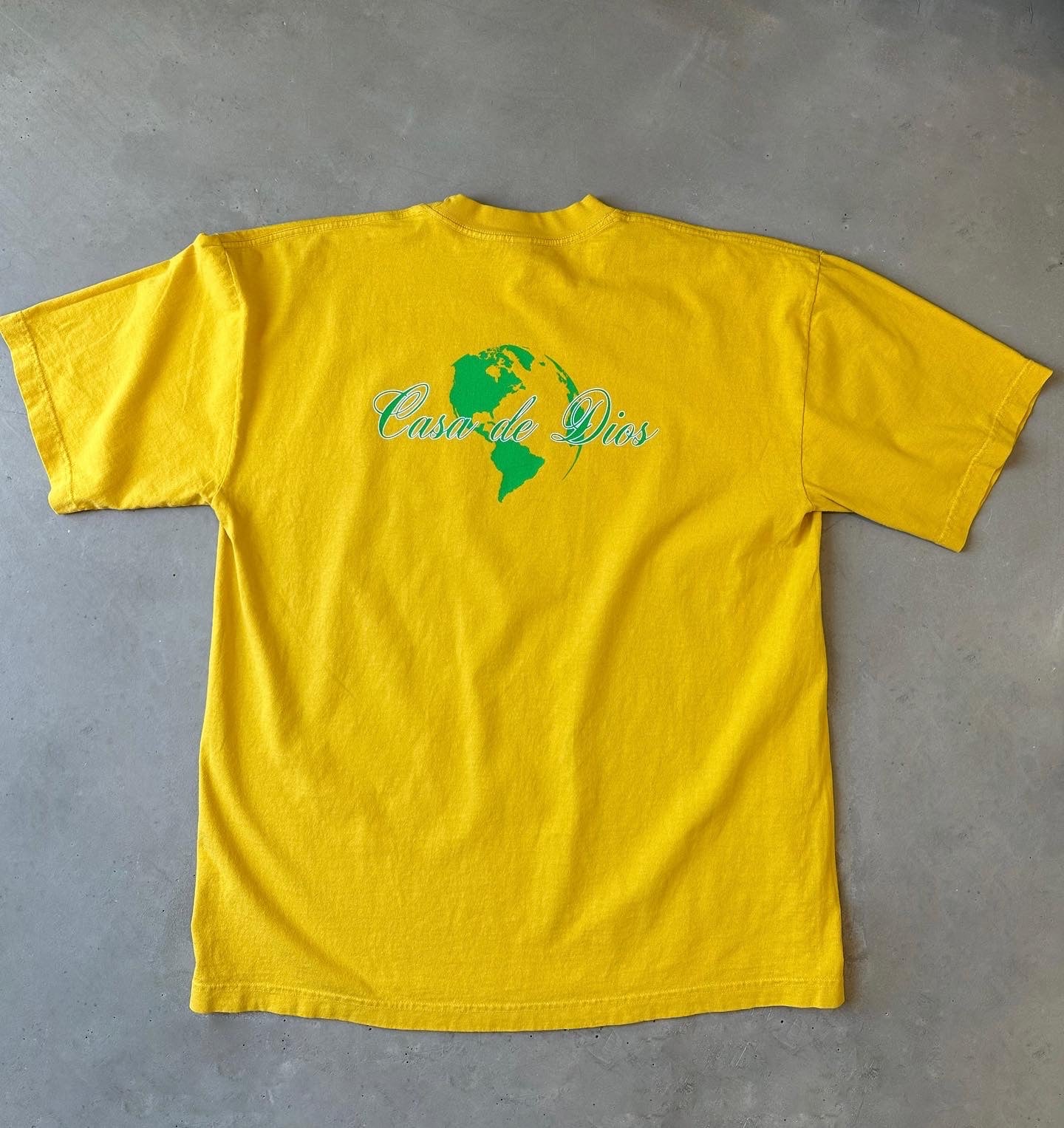 Yellow Casa de Dios Tee